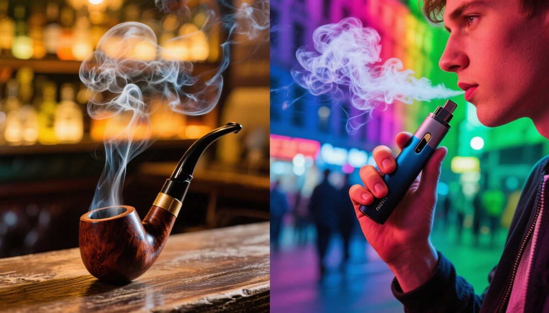 Tradiční kouření versus moderní vapování: Jak se mění kultura v Česku