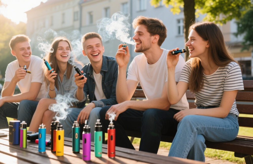 Elektronické cigarety jako nový sociální most: Pozitivní dopad vapování na mladou generaci