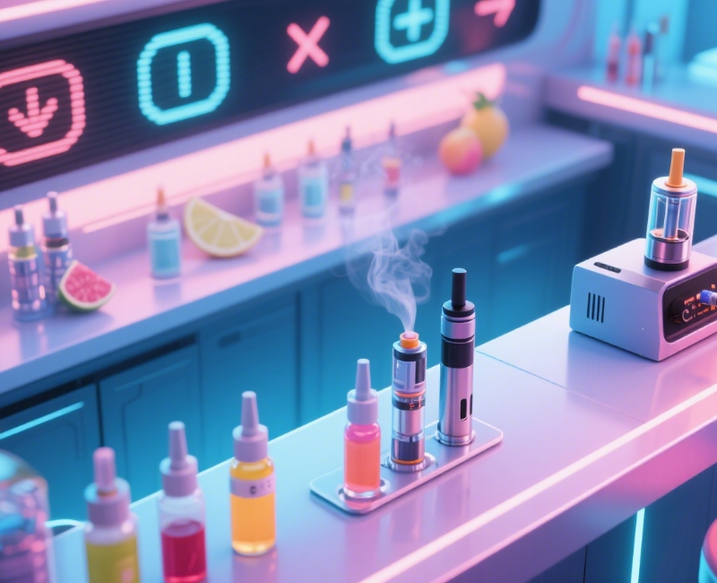 Okamžité potěšení: Revoluce ve vapování díky rychle vstřebatelným e-liquidům pro milovníky časté změny chutí