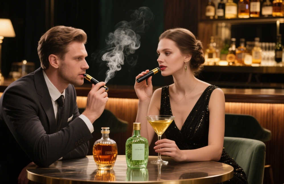 Umění luxusního vapingu: Směr vývoje e-liquidů inspirovaných řemeslnými lihovinami